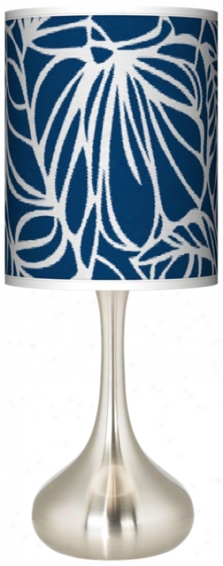 Jungle Rain Giclee Salute Table Lamp (k3334-uO921)