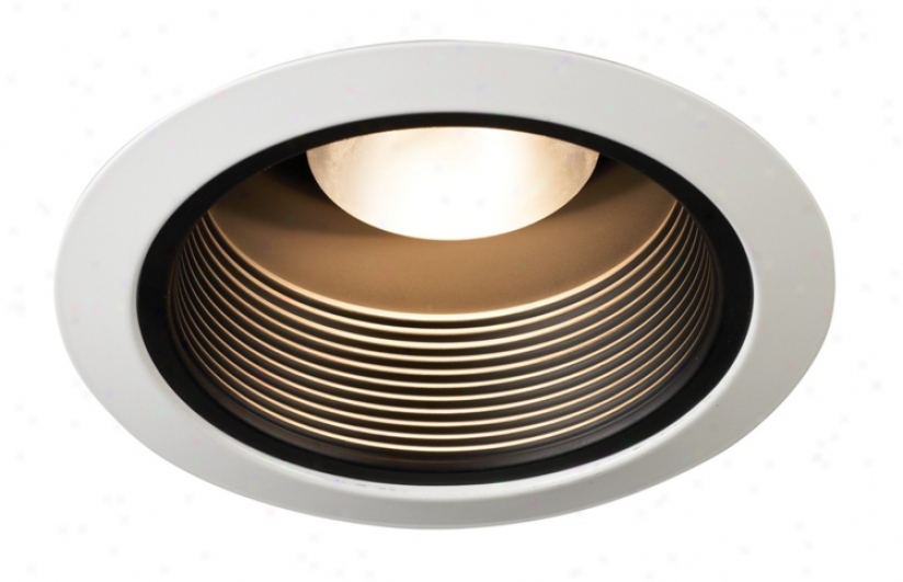 Juno 5" Black Baffle White Trim Recessed Light (87860)