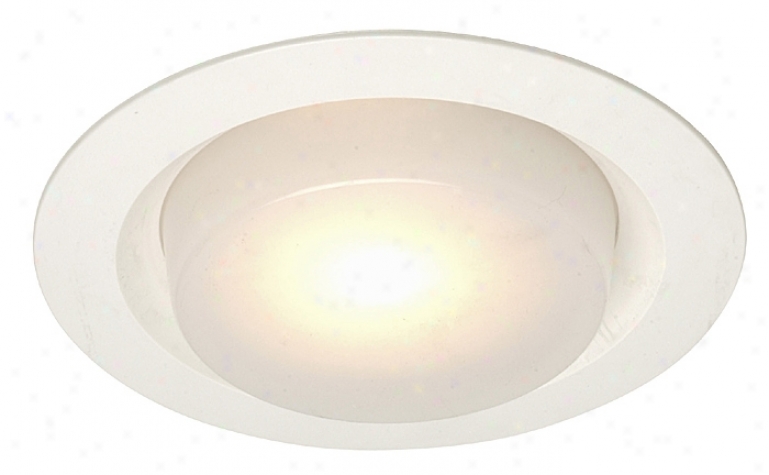 Juno 6" Drop Opal Shower Recessed Light Trim (07320)