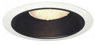 Juno 6" Line Voltage Black Baffle Recessed Light Trim (54151)