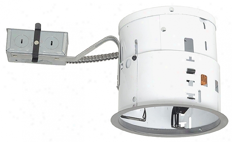 Jino 6" Line Voltage Non-ic Rrmodel Recessed Light Housing (41551)