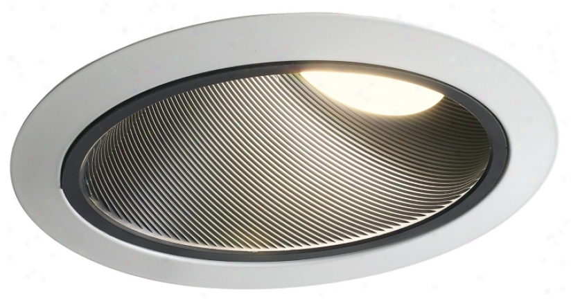 Juno 6" Super Slope Blacl Baffle Recedsed Light Trim (21852)