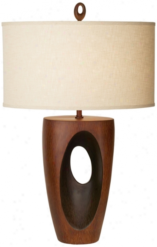 Kathy Ireland African Eclpise Table Lamp (p7342)