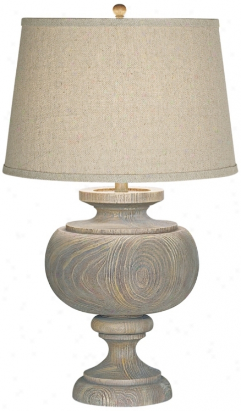 Kathy Ireland Grand Maison Grey Table Lamp (r5957)