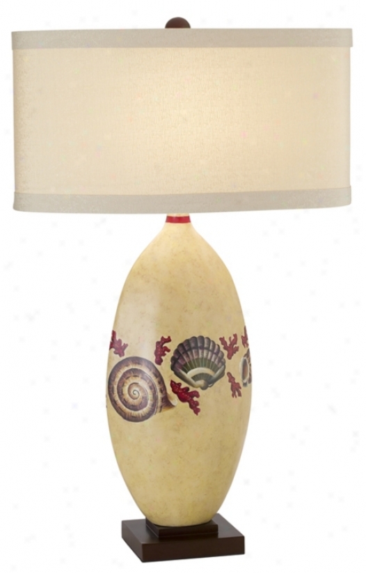 Kathy Ireland North Shore Ceramic Table Lamp (91021)