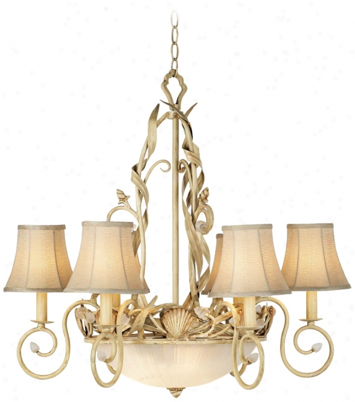 Kathy Ireland Sandy Beach 9-light Pendant Chandelier (h2385)