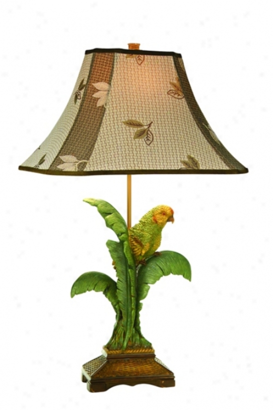 Kathy Ireland Tropical Parrot Table Lamp (80961)