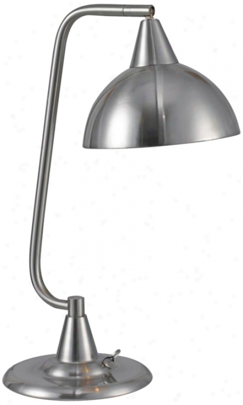Kentoy Hanger Brushed Steel Finish Desk Lamp (r8205)