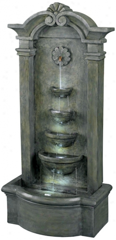 Kenroy Home Sienna Lighted Floor Fountain (j3117)