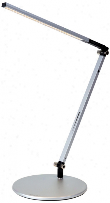 Koncept Gen 3 Z-bar Solo Daylight Led Silver Desk Lamp (v6922)