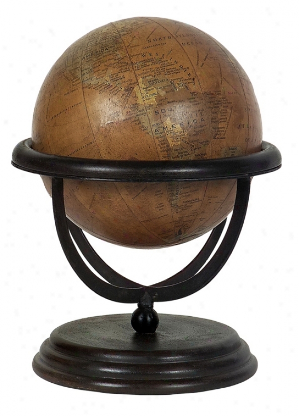 Large Orange Globe (m8511)
