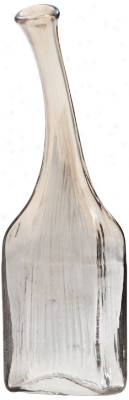 Lars 15" High Rectangular Long Neck Bottle (r8566)