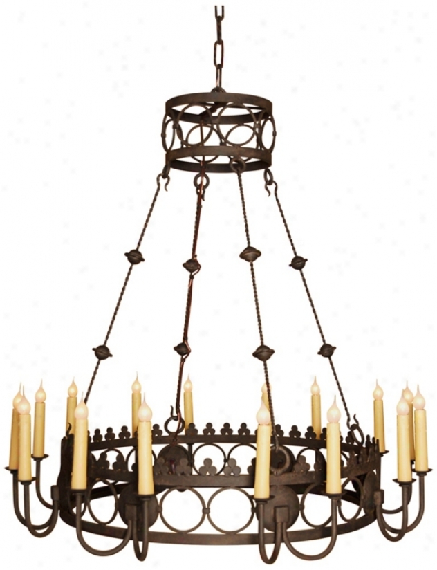 Laura Lee Bergamo 16-light Large Candle Chandelier (r5382)