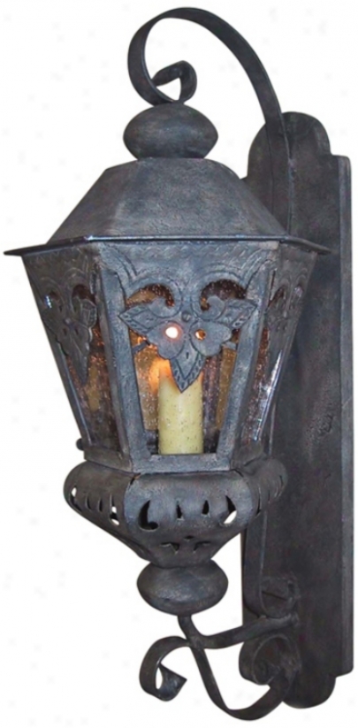 Laura Lee Morocco Small 23" High Outdoor Walk Lantern (t3582)