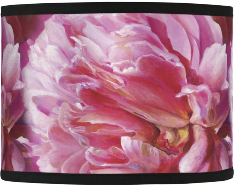 Le Pouf Peony Giclee Lamp Shade 13.5x13.5x10 (spider) (37869-f0957)