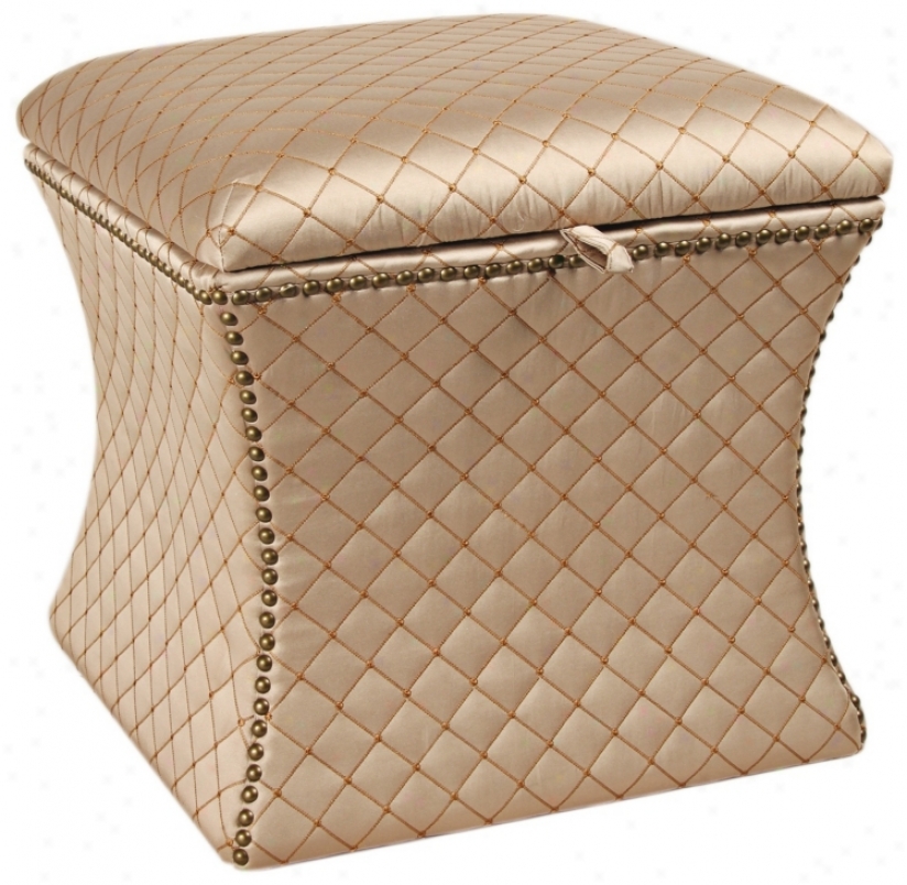 Legacy Quilted Ottoman (u0736)