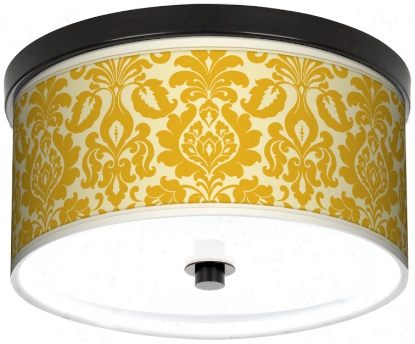 Lemongrass Florence 10 1/4" Wide Cfl Bronze Ceiling Lighht (k2833-k8647)