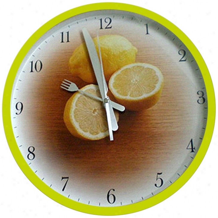 Lemons 12" Wife Wall Clock (m7983)