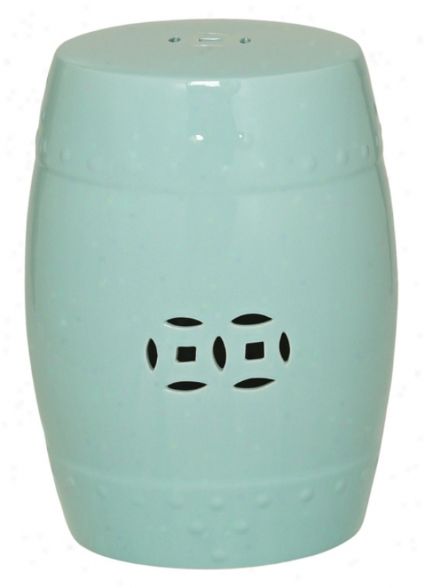 Light Blue Ceramic Accent (m9880)