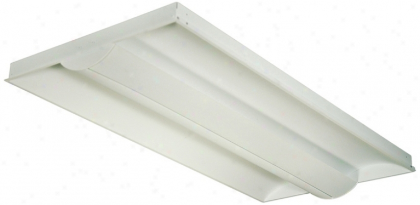 Lightolier 2'x4' Slim Semi-recessed Ceiling Light (95718)