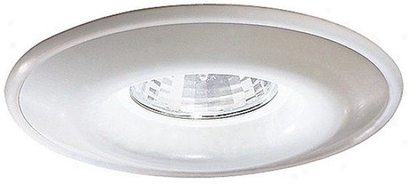 Lightolier 4" Low Voltage Contour Damp Locatioj Recessed Trim (68393)