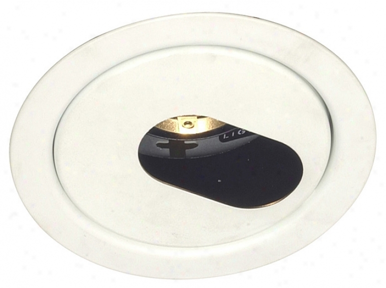 Lightolier 4" Low Voltage Slot Aperture Recessed Loght Trim (57588)