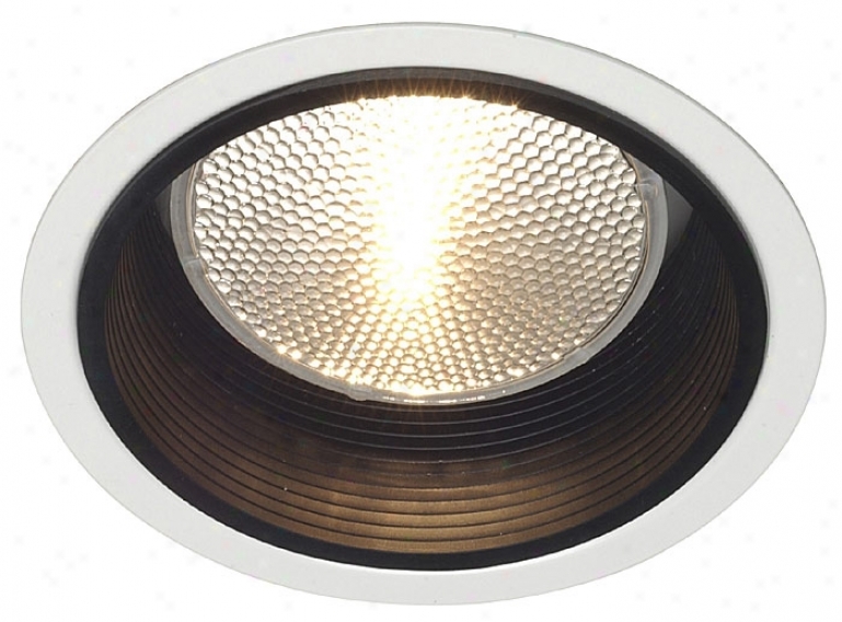 Lightolier 5" Line Voltabe Black Baffle Recessed Light Clip (12593)