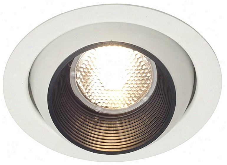 Lightolier 5" Line Voltage Eyeball Recessed Aspect Trim (12601)