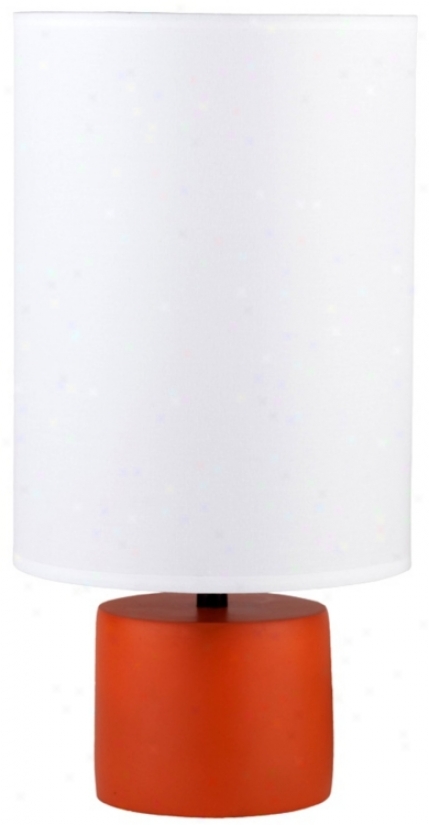 Lights Up! Devo Round Carft Table Lamp (t4456)