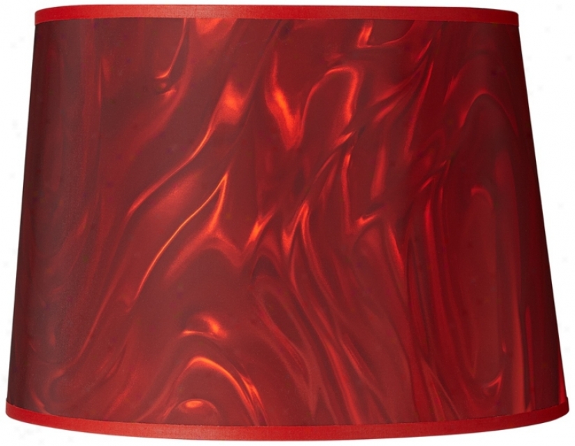 Lights Up! Red Optical Illusion Shade 12x14x10 (spider) (u5987)