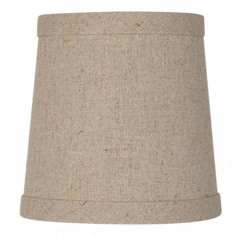 Linen Hardback Shade 4x5x5 (clip-on) (r0302)