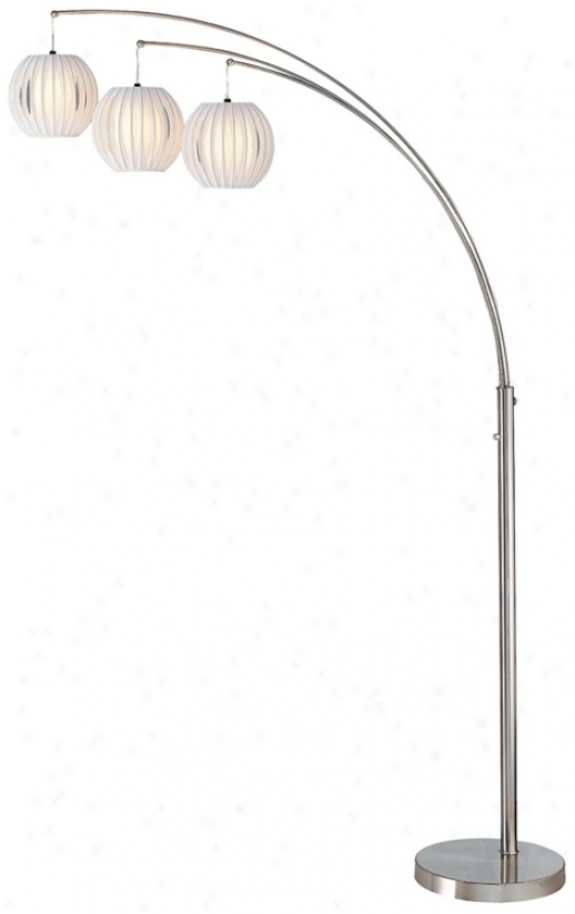 Lite Source Deion 3-light Hanging Arc Floor Lamp (n1912)