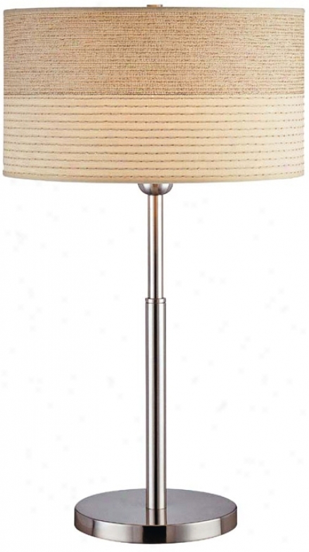 Lite Source Laller Slim-line Table Lamp (f6556)