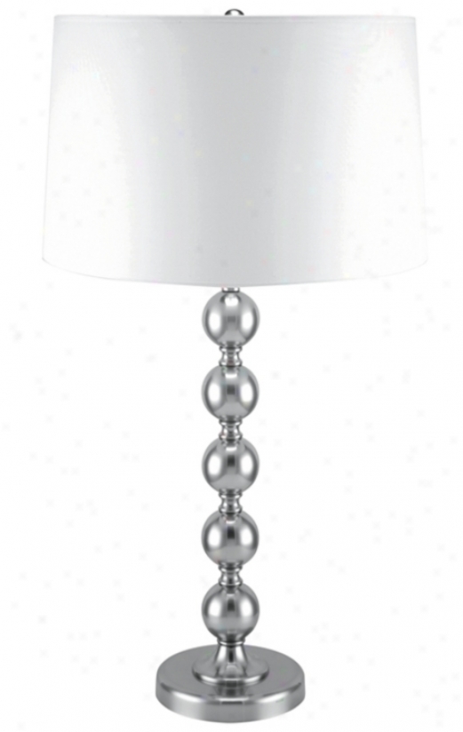 Lite Source Polished Sgeel Table Lamp (72518)