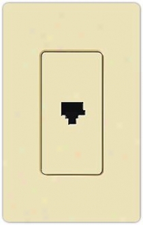 Lutron Claro Phone Jack (71101)