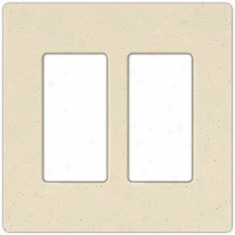 Lutron Diva Double Gang Wallplate (31198)