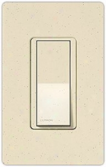 Lutron Diva Limestone Finish Sc Single Pole Wall Switch (31086)