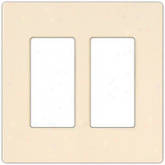 Lutron Diva Sc Increase twofold Gang Wallplate (31083)