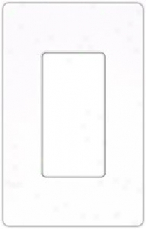 Lutron Diva Sc Single Gang Wallplate Switchplate (30501)