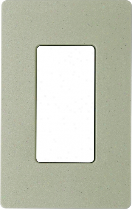 Lutron Greenbriar Single Gang Screwless Faceplate (66118)