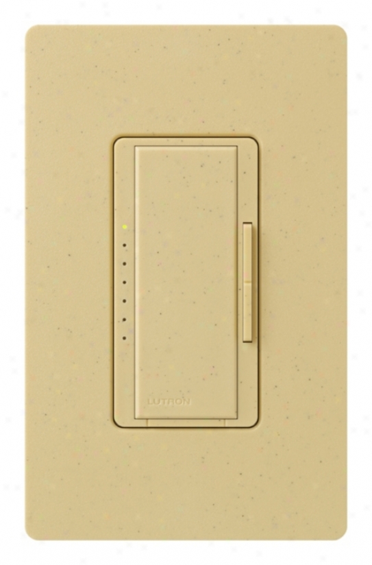 Lutron Maestro 600 Watt Goldstone Preset Single Pole Dimmer (15131)