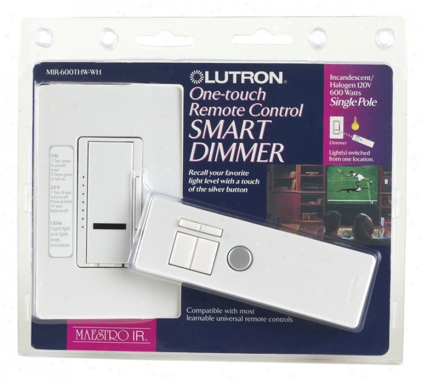 Lutron Maestro Ir One Touch Smart Dimmer Remote (32800)