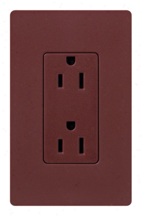 Lutron Merlot Diva Sc 15a 125v Receptacle (30253