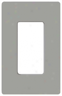 Lutron Single Gang Grey Wallplate (84363)