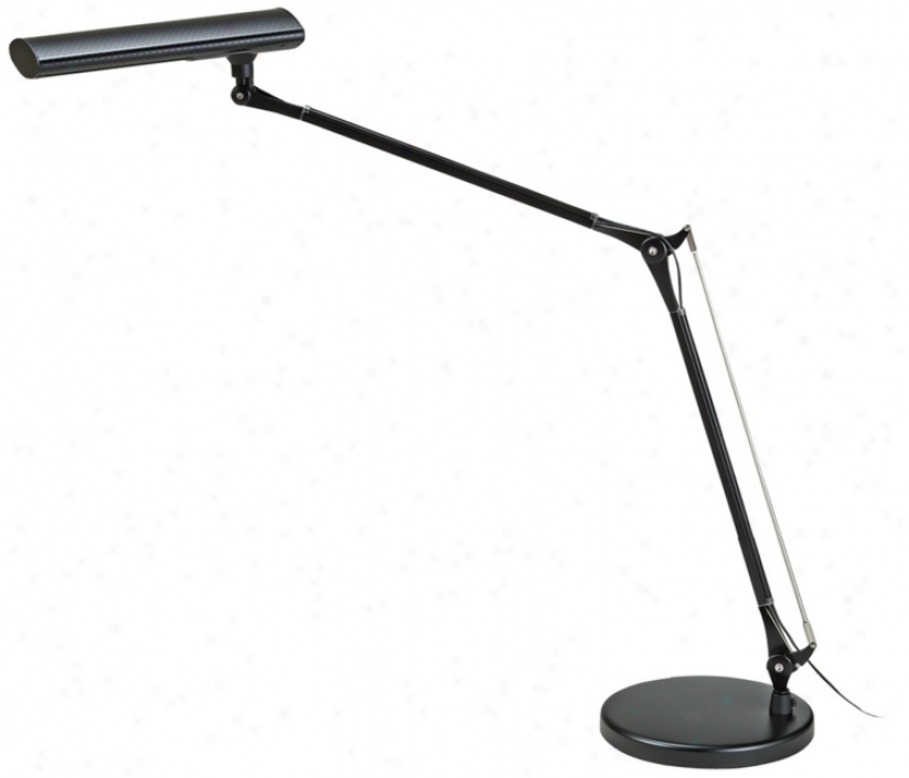 Luxy Aurora Led Energy Efficient Black Desk Lamp (n4962)