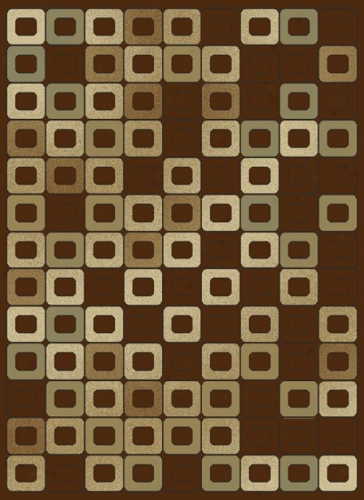 Machine Language Chocolate Rug (j9712)