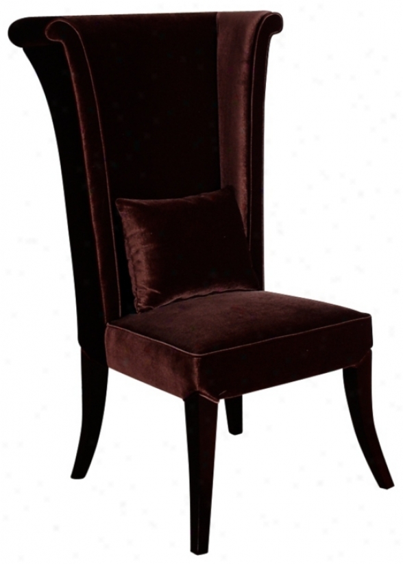 Mad Hatter Brown Soft Dining Chairr (p6071)