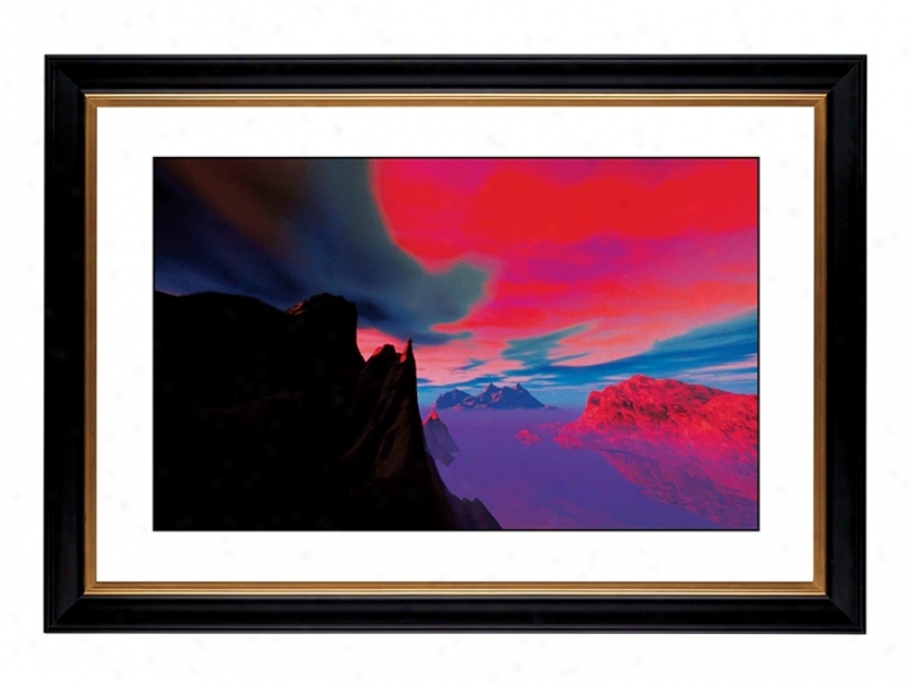 Magic Sunset Giclee 41 3/8" Wide Wall Art (56575-80384)