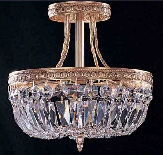 Majestic Collection Crystal 10" Wide Ceilin Light (30749)