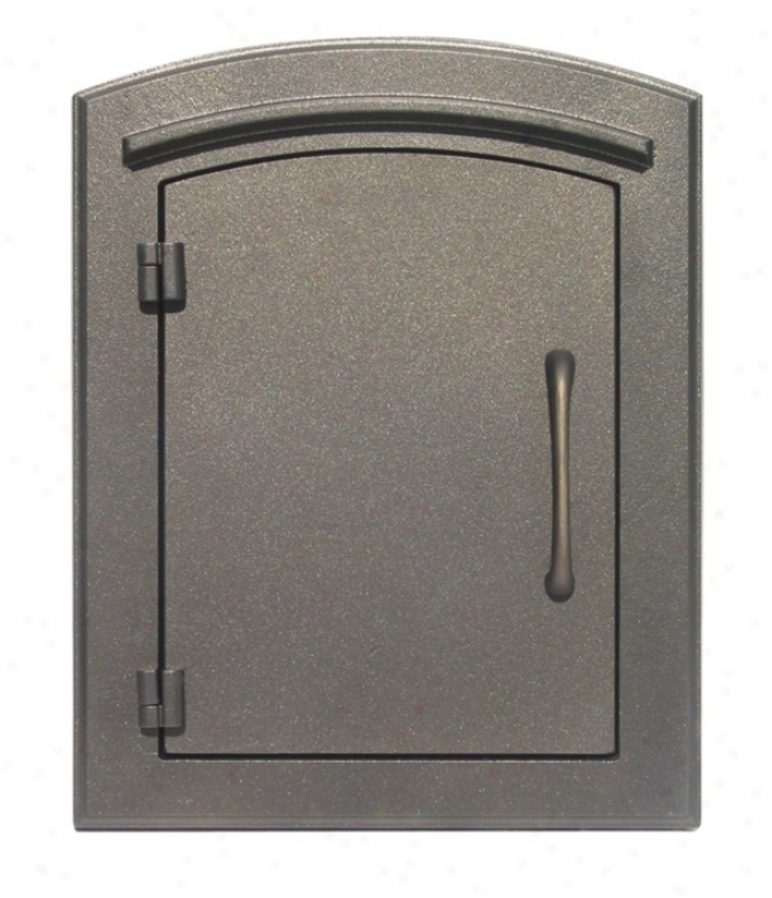 Manchester Plain Bronze Colun Insert Mailbox (25844)